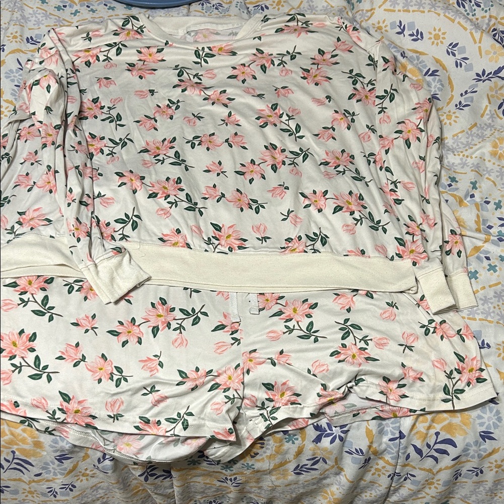 Floral Pajama Set